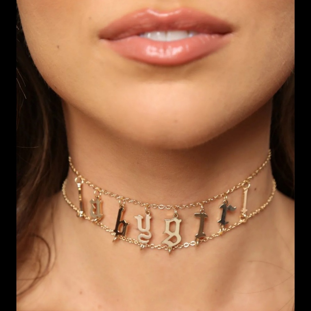 Babygirl choker